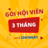 Gói hội viên 3 tháng 1990K